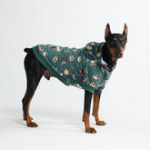 The Germany Dog Hoodie - Dark Green