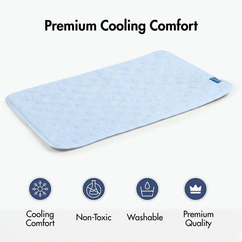 Frostcore™ Cooling Mat - Hearts Blue