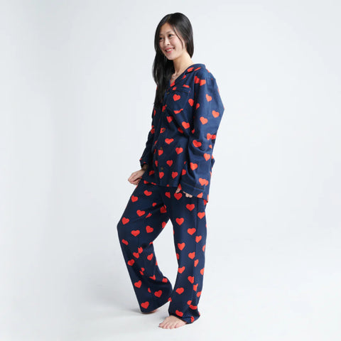 Human Pajama Pants - Hearts