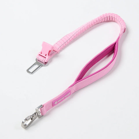 Multipurpose Seatbelt Handsfree Leash & Poop Bag Holder Set