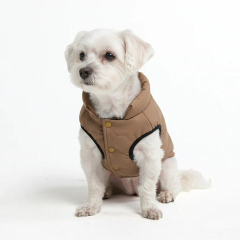 WarmShield Water-Resistant Jacket - Tan