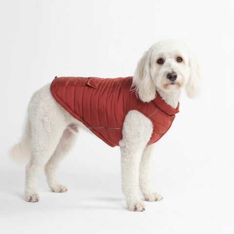 WarmShield Water-Resistant Jacket - Crimson