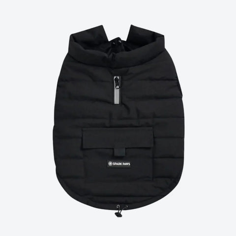 WarmShield Water-Resistant Jacket - Black