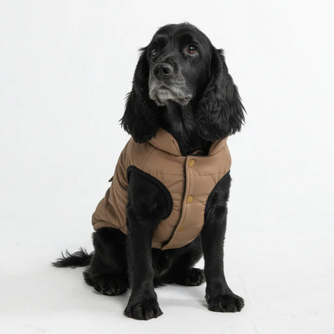WarmShield Water-Resistant Jacket - Tan