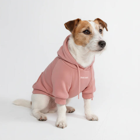 Essential Dog Hoodie - Dusty Pink