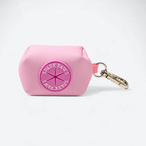 Leash and Poop Bag Holder Set