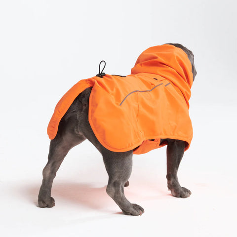 Breatheshield™ Dog Raincoat - Neon Orange