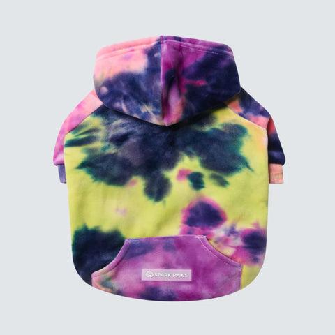 Velvet Dog Hoodie - Berry Lemonade