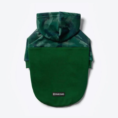 Forest Camo Dog Hoodie