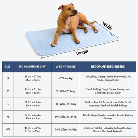 Frostcore™ Cooling Mat - Waffle Blue