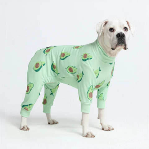 Dog Pajama - Avocado