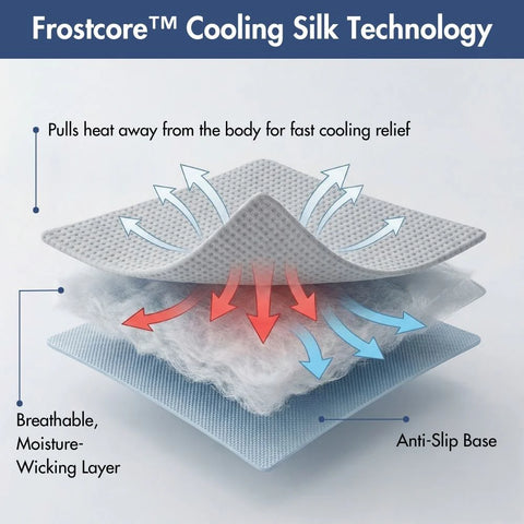 Frostcore™ Cooling Bed - Waffle Grey