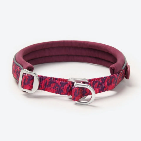 Cushioned Martingale Collar - Fuchsia Camo