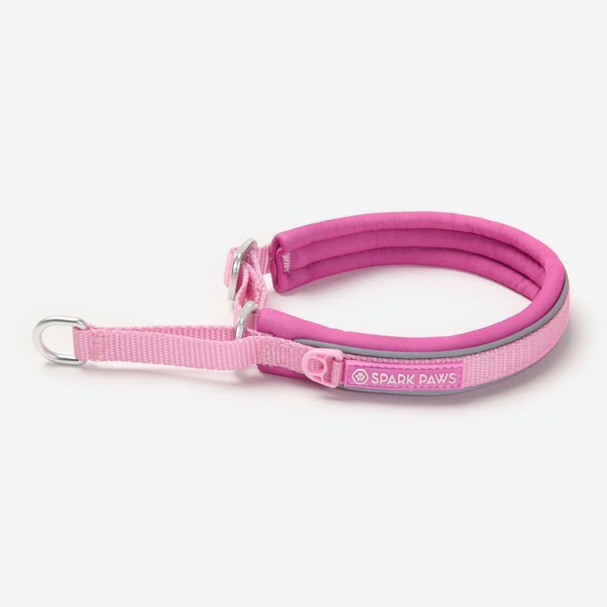 Cushioned Martingale Collar - Pink