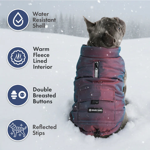 WarmShield Water-Resistant Jacket - Cosmic