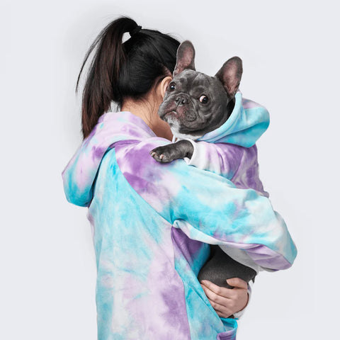Velvet Dog Hoodie - 90s Retro
