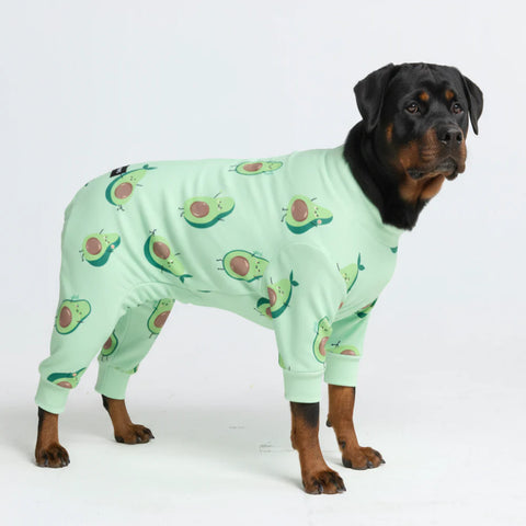 Dog Pajama - Avocado