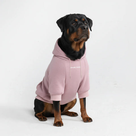 Essential Dog Hoodie - Purple Taupe