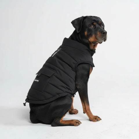 WarmShield Water-Resistant Jacket - Black