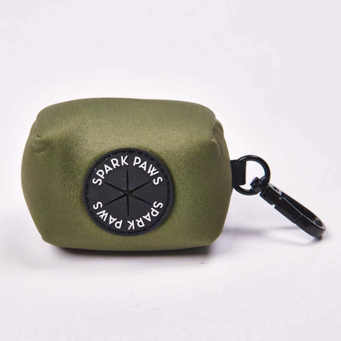 Leash and Poop Bag Holder Set