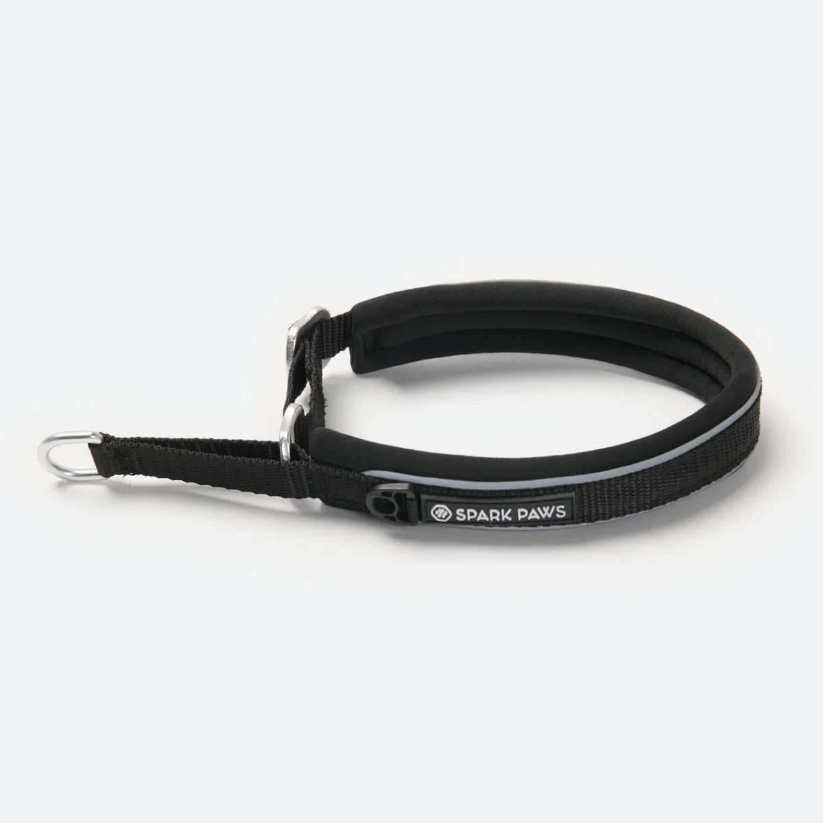 Cushioned Martingale Collar - Black