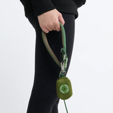 Multipurpose Seatbelt Handsfree Leash & Poop Bag Holder Set