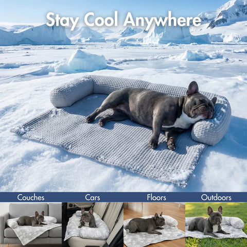 Frostcore™ Cooling Bed - Waffle Grey