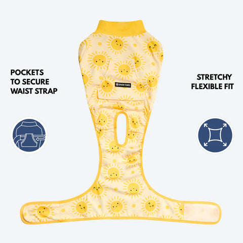 Dog Surgical Suit - Sunshine