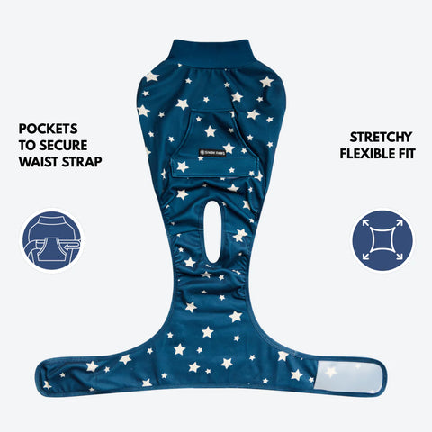 Dog Surgical Suit - Stars
