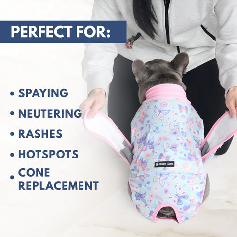 Dog Surgical Suit - Butterfly