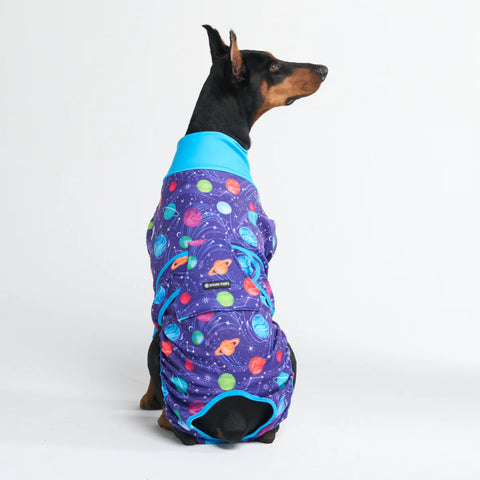 Dog Surgical Suit - Planets
