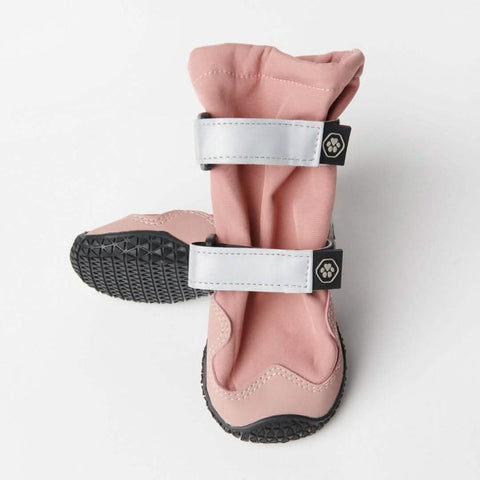 Flex Shell Waterproof Dog Boots - Pink