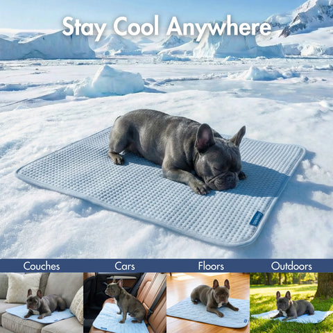 Frostcore™ Cooling Mat - Waffle Blue