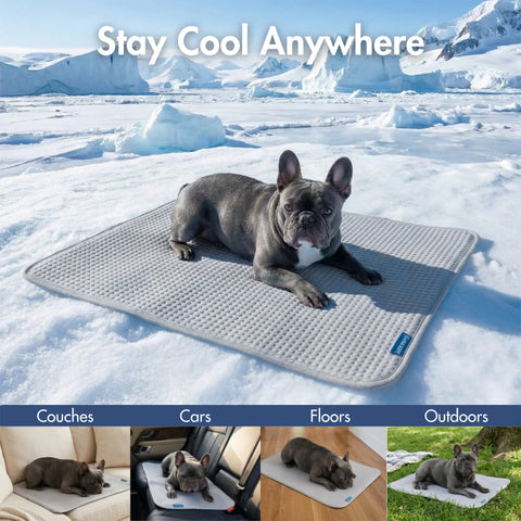 Frostcore™ Cooling Mat - Waffle Grey