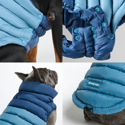PuffShield Winter Jacket - Blue