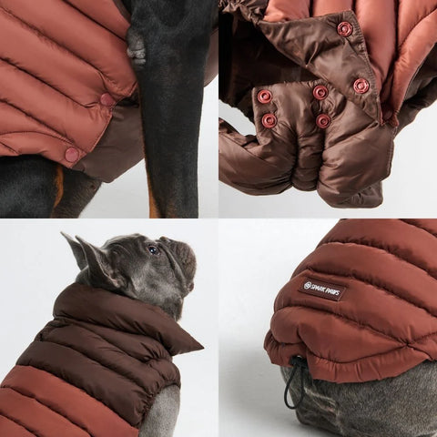 PuffShield Winter Jacket - Brown