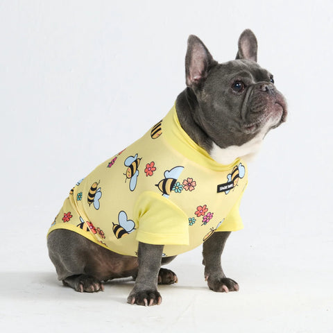 Sunblock Dog T-Shirt - Bees