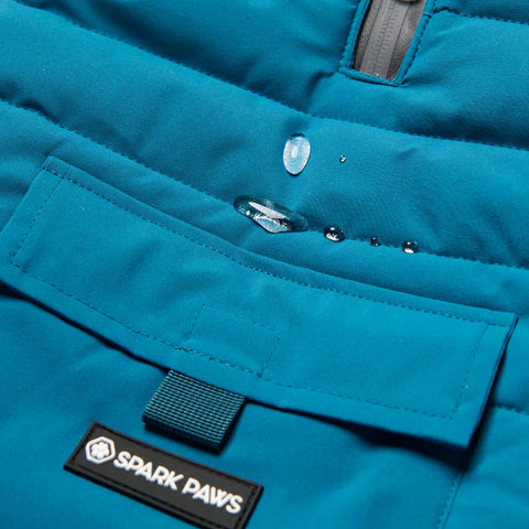 WarmShield Water-Resistant Jacket - Teal