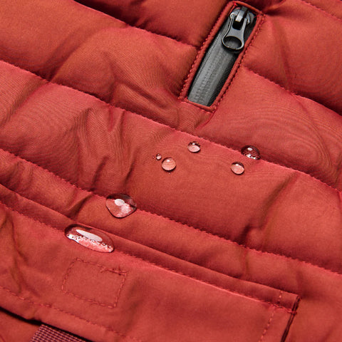 WarmShield Water-Resistant Jacket - Crimson