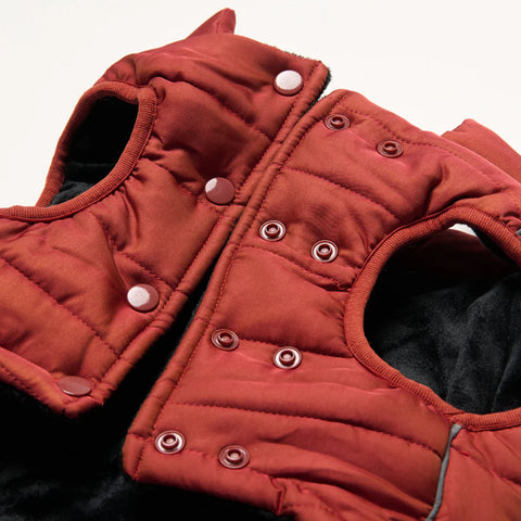 WarmShield Water-Resistant Jacket - Crimson