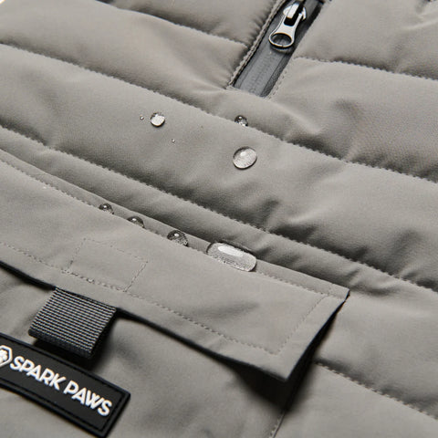 WarmShield Water-Resistant Jacket - Grey