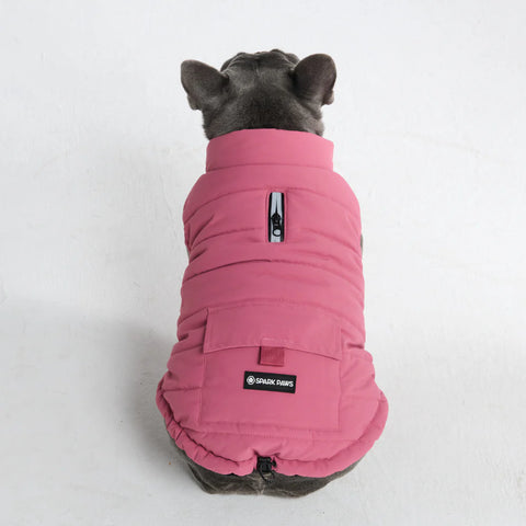 WarmShield Water-Resistant Jacket - Dusty Pink