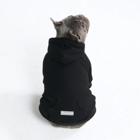 Essential Dog Hoodie - Black