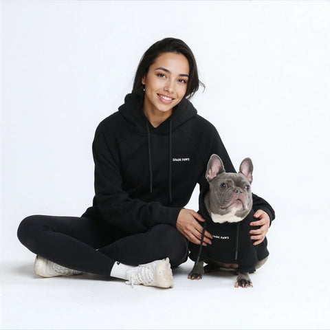 Essential Dog Hoodie - Black