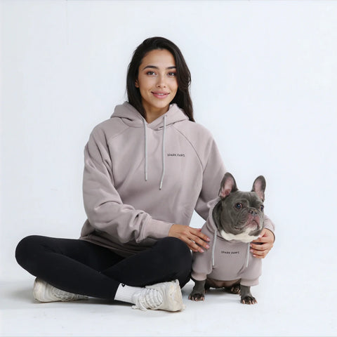 Essential Dog Hoodie - Clay