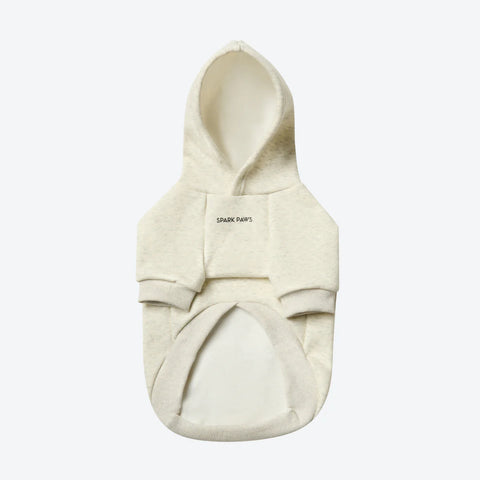Essential Dog Hoodie - Oatmeal Heather