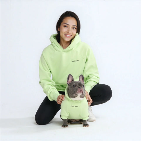 Essential Dog Hoodie - Honey Dew