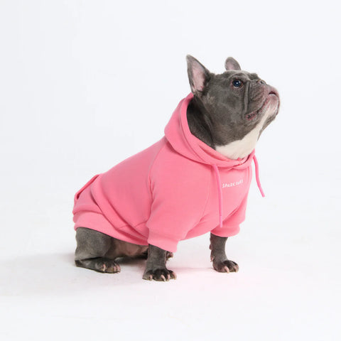 Essential Dog Hoodie - Blush Pink