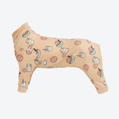 Dog Pajama - Cookies and Milk