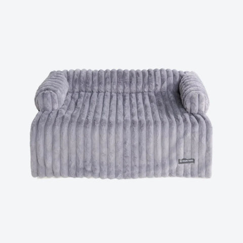 Luxury Couch Cover Dog Bed - Grey